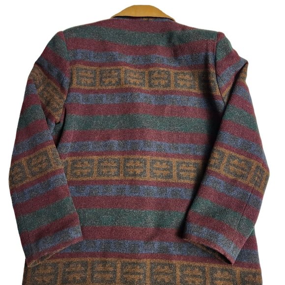 Braetan Aztec Blazer Wool Blend Sport Coat Jacket Southwestern Women’s - Picture 5 of 8